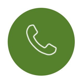 Phone icon on green background